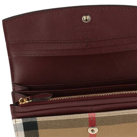 burberry wallet women's sale|Burberry women's wallets discount.